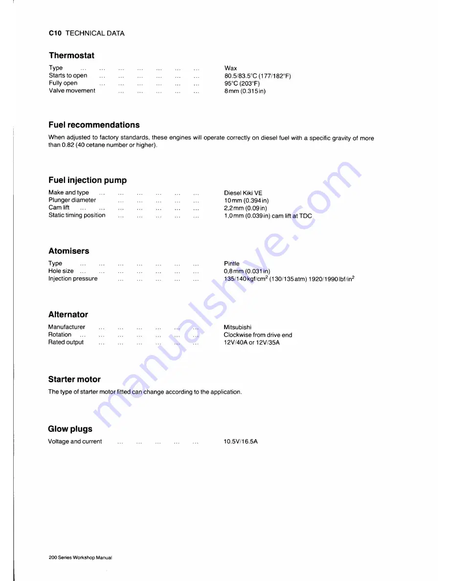 Perkins 4.135 Workshop Manual Download Page 22