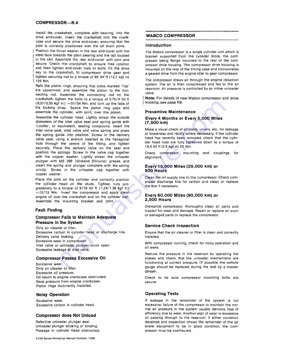 Perkins 4.212 Workshop Manual Download Page 116