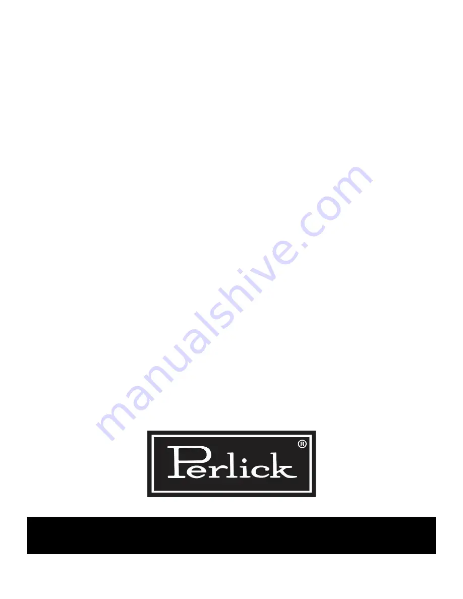 Perlick BBR96 Service Manual Download Page 76