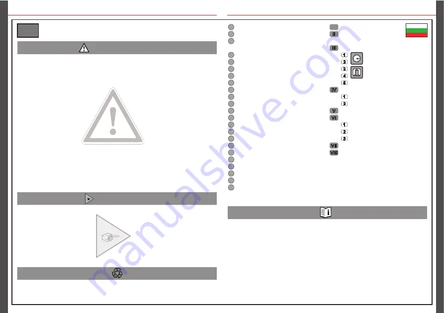 Perma star control series Operating Instructions Manual Download Page 19