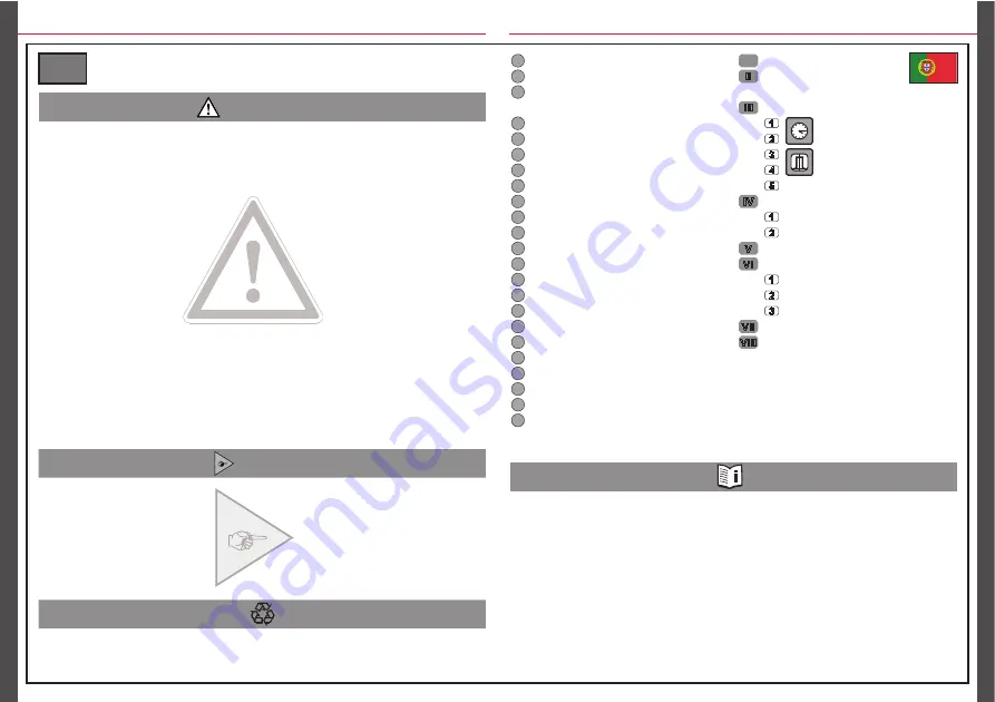 Perma star control series Operating Instructions Manual Download Page 33