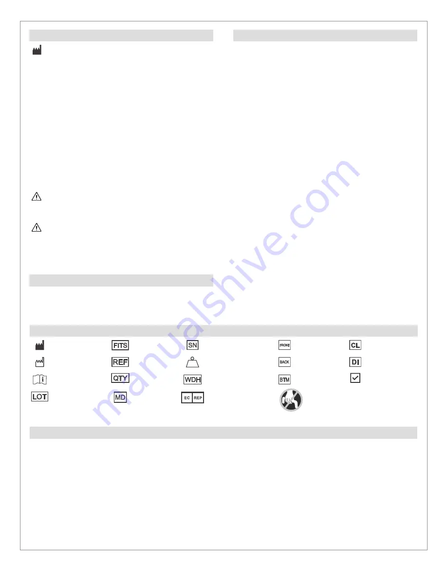 Permobil ROHO Hybrid Select Operation Manual Download Page 3