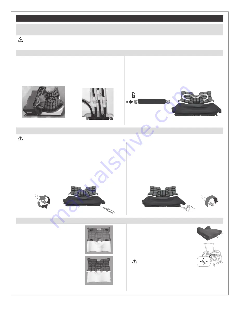 Permobil ROHO Hybrid Select Operation Manual Download Page 115