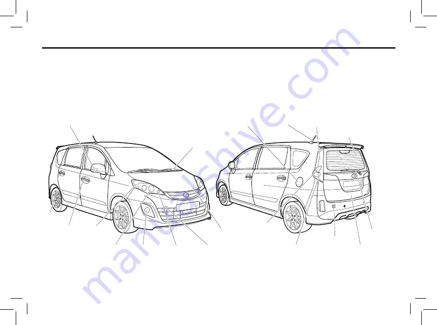 PERODUA ALZA Owner'S Manual Download Page 9