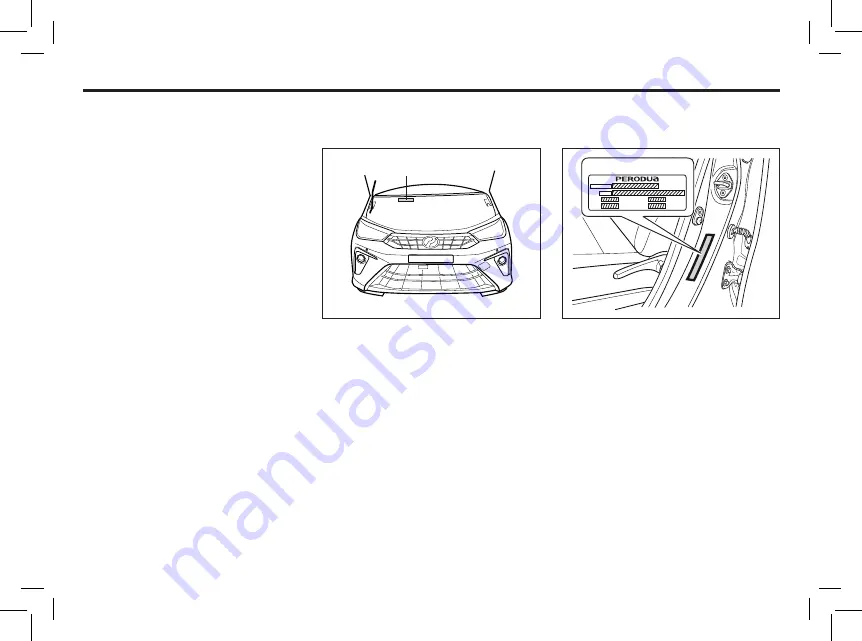 PERODUA Bezza Owner'S Manual Download Page 8