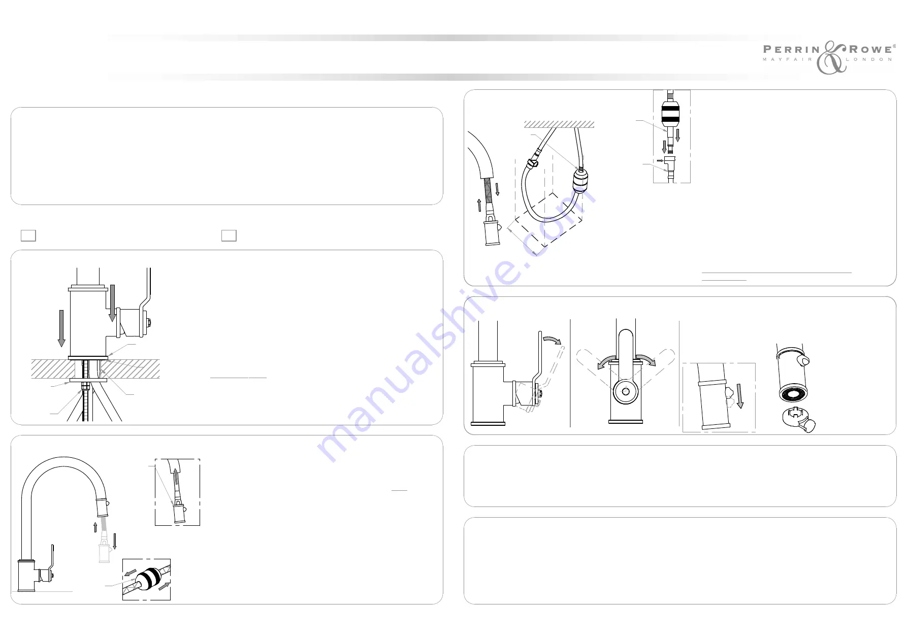 Perrin & Rowe Industrial Kitchen 4544HT Скачать руководство пользователя страница 2