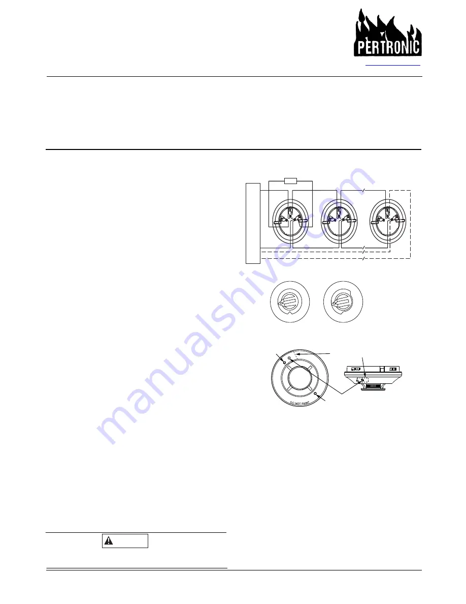 Pertronic 2251BPI Installation And Maintenance Instructions Download Page 1