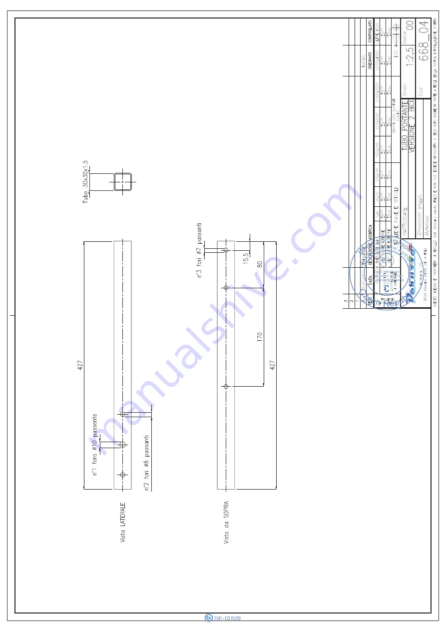 Peruzzo SIENA 668 Assembly And User Instructions Manual Download Page 6