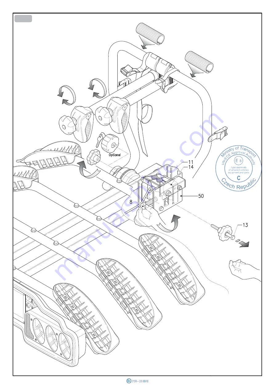 Peruzzo SIENA 668 Assembly And User Instructions Manual Download Page 14