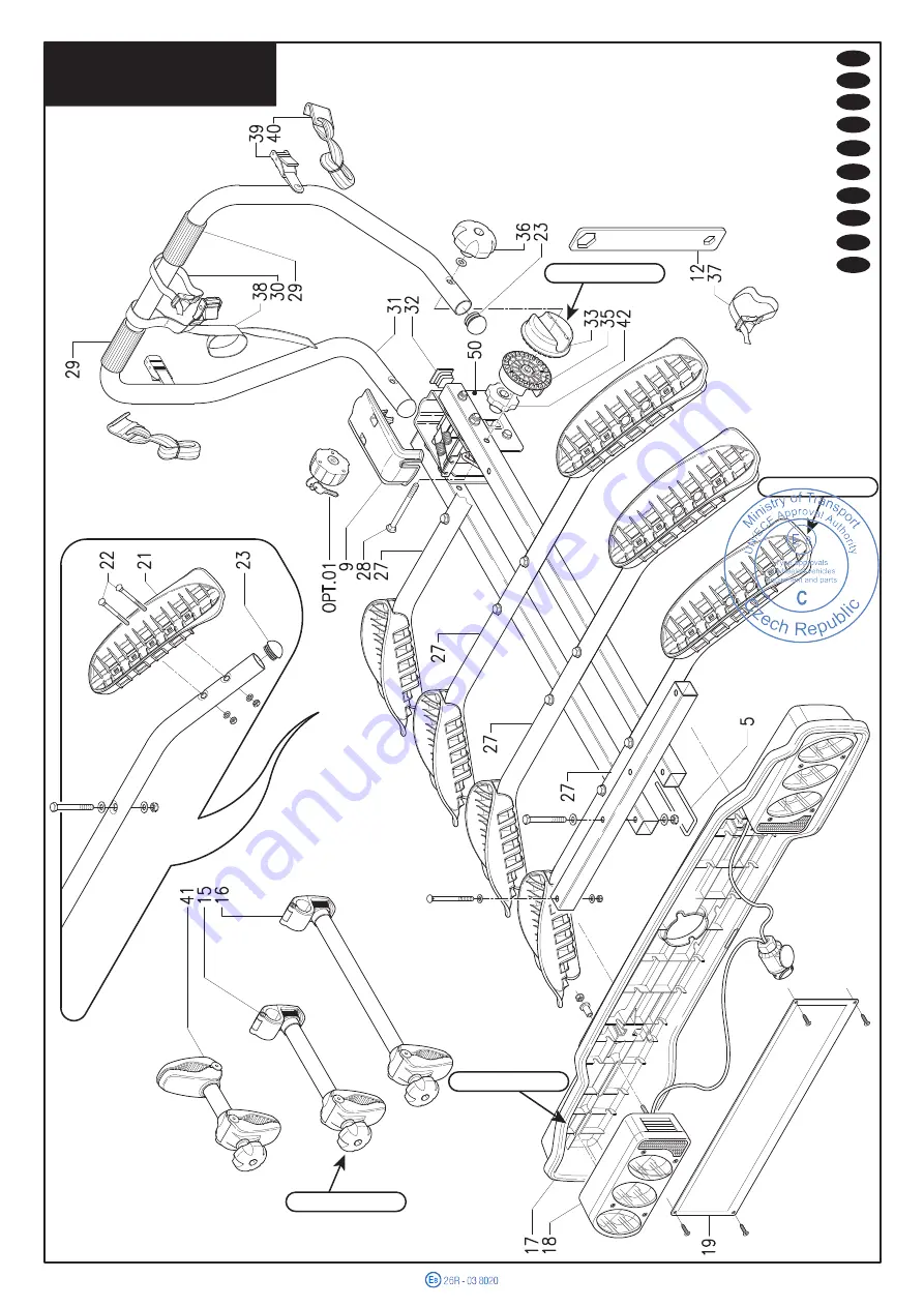 Peruzzo SIENA 668 Assembly And User Instructions Manual Download Page 38