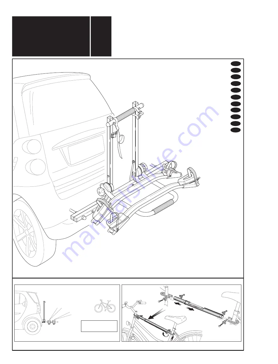 Peruzzo SMART RACK Fitting Instructions Manual Download Page 1