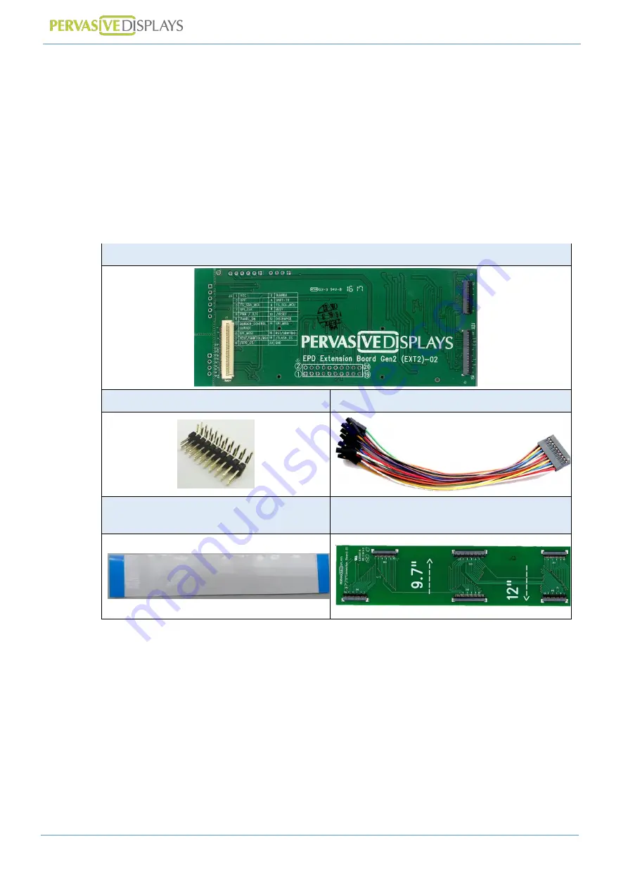 Pervasive Displays B3000MS034 User Manual Download Page 4