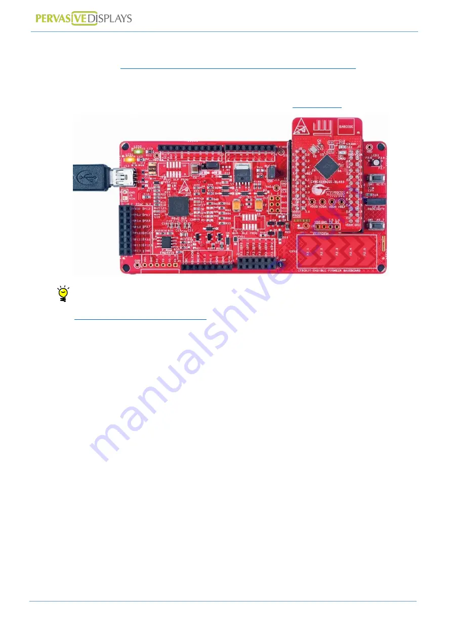 Pervasive Displays B3000MS034 User Manual Download Page 8