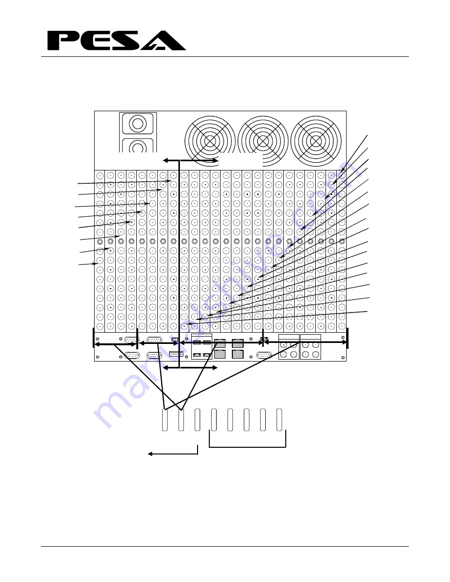 PESA Cheetah 1024x256 Manual Download Page 55