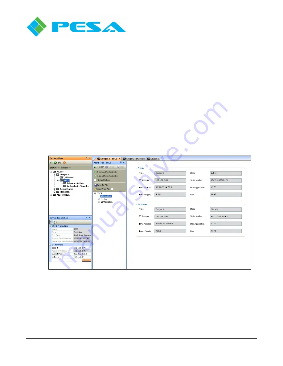 PESA Cougar 3 User Manual Download Page 51