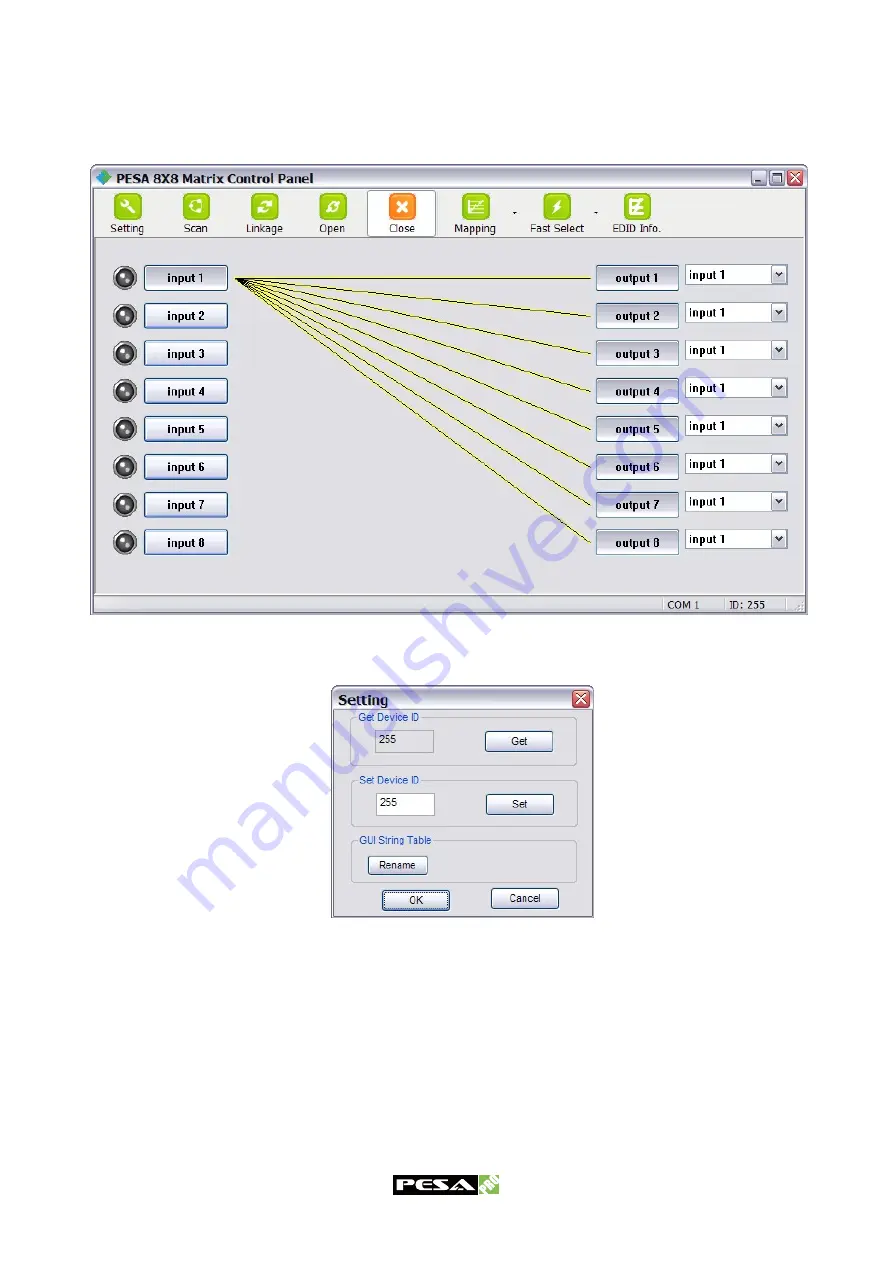 PESA PRO-8X8-HDMI-CAT Скачать руководство пользователя страница 14