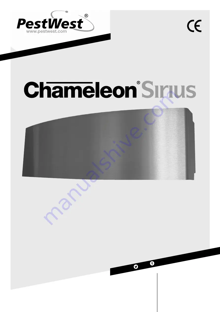 PestWest Chameleon Sirius Instructions For Use Manual Download Page 1