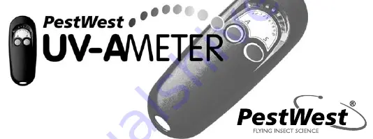 PestWest UV-AMETER Instructions Manual Download Page 1