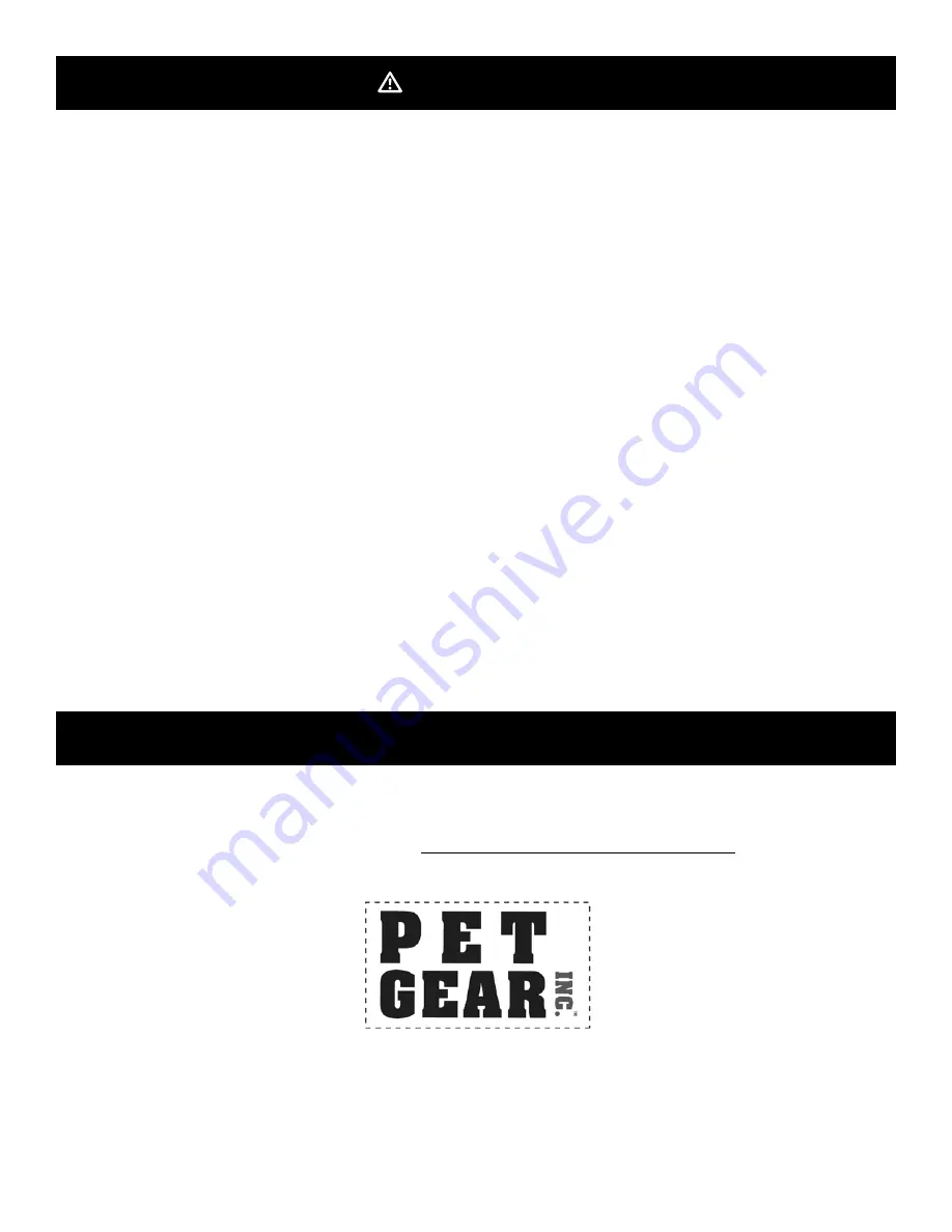 Pet Gear PG8030OB Скачать руководство пользователя страница 7