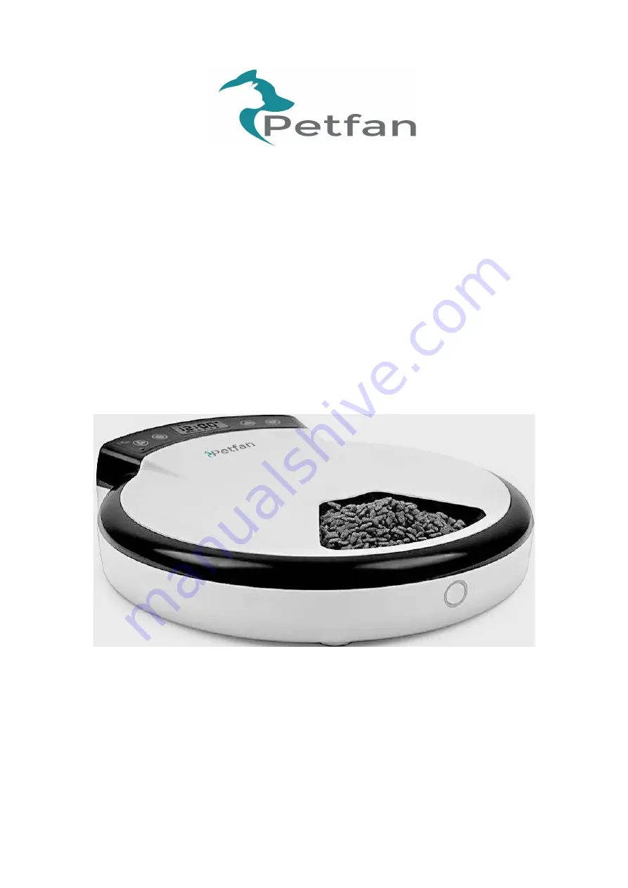 Petfan PF-105 User Manual Download Page 1