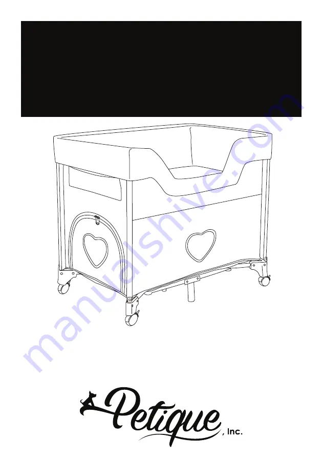 Petique Bedside Lounge Instruction Manual Download Page 2