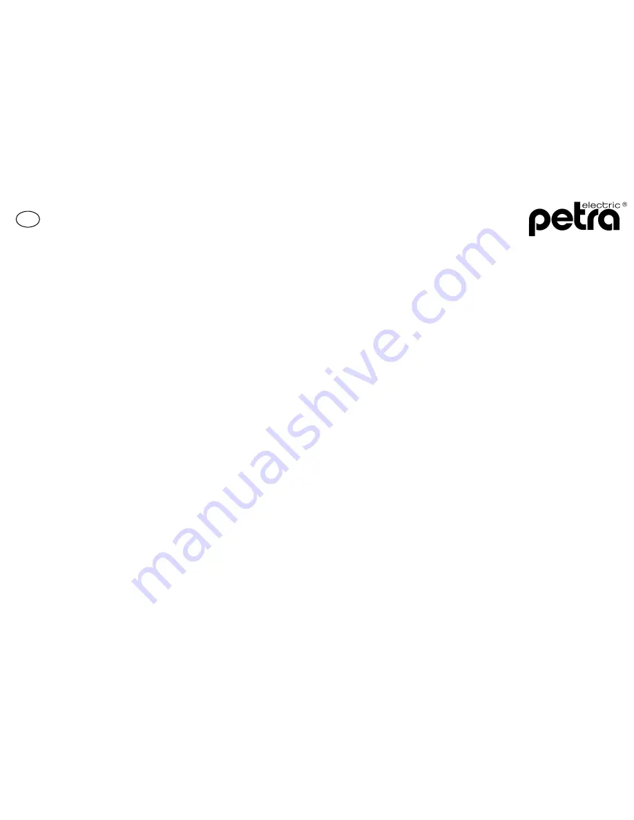 Petra KM 26.07 Instructions For Use Manual Download Page 5