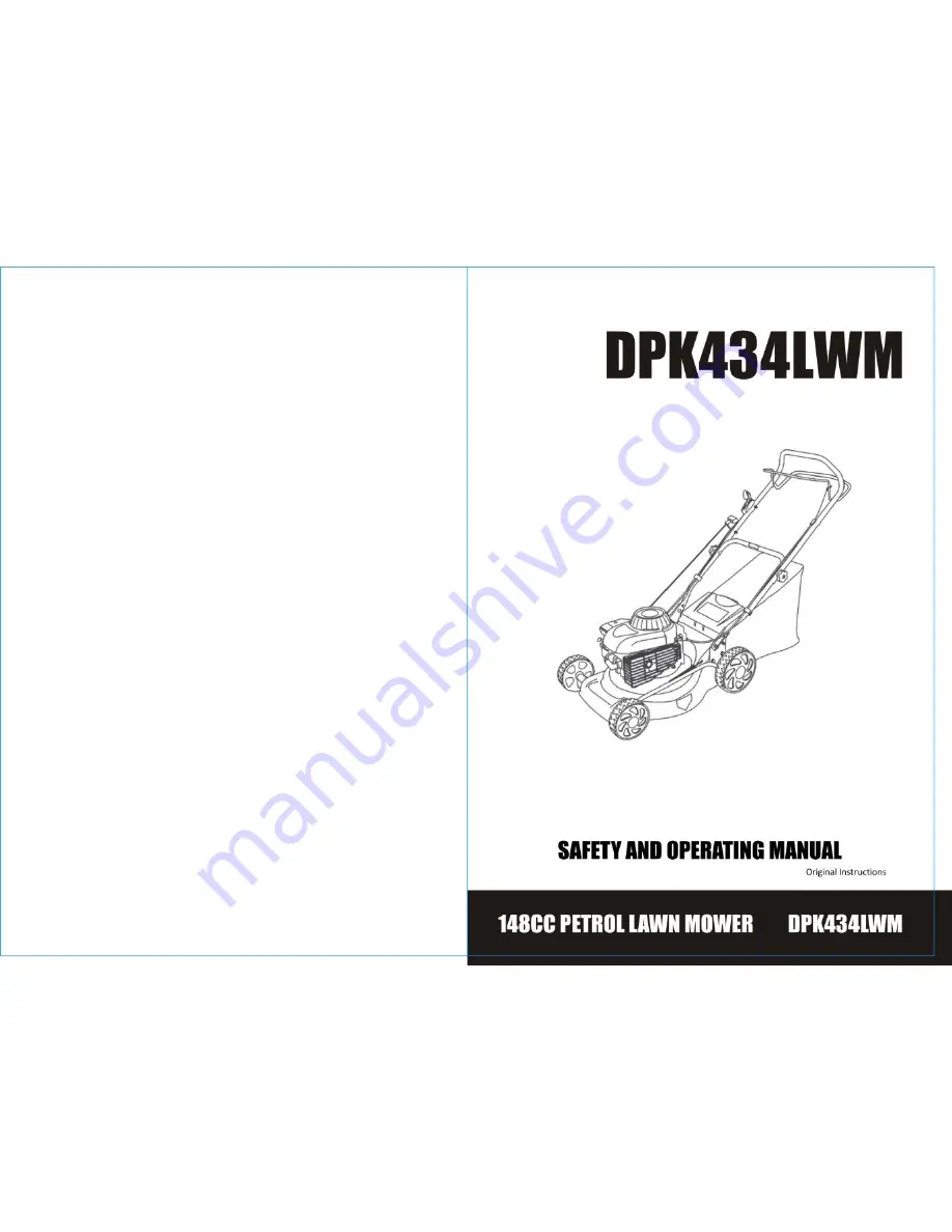 Petrol DPK434LWM Скачать руководство пользователя страница 1