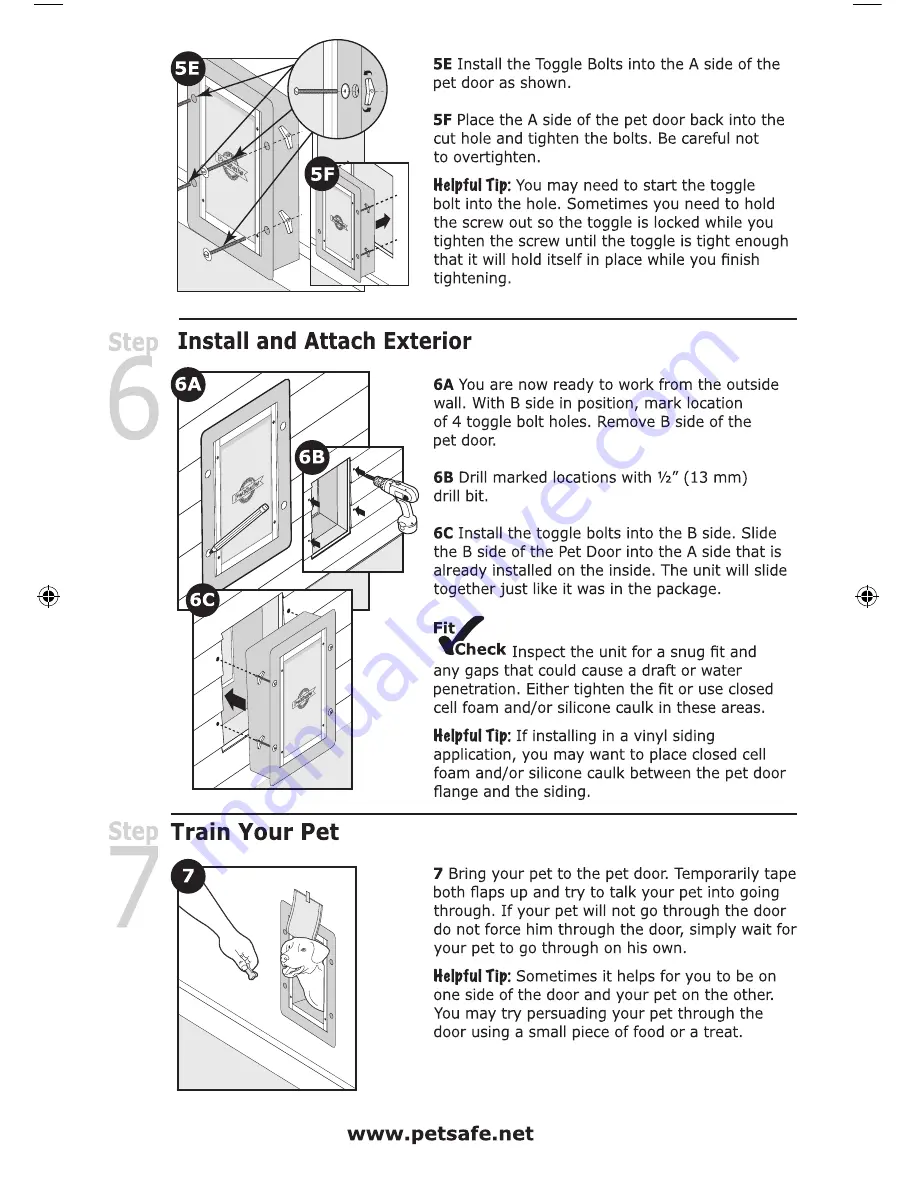 Petsafe PPA11-10915 Small Installation Manual Download Page 9