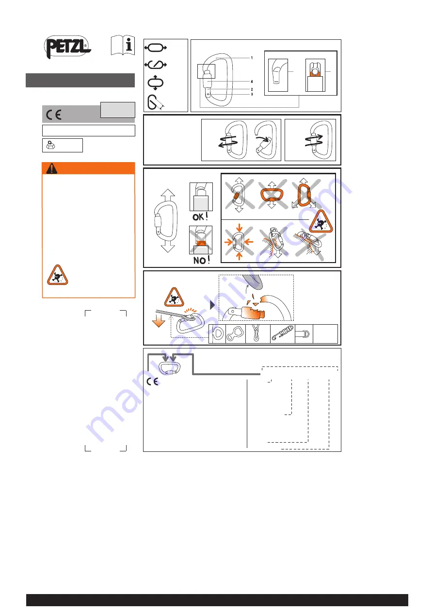 Petzl Am'D Скачать руководство пользователя страница 1