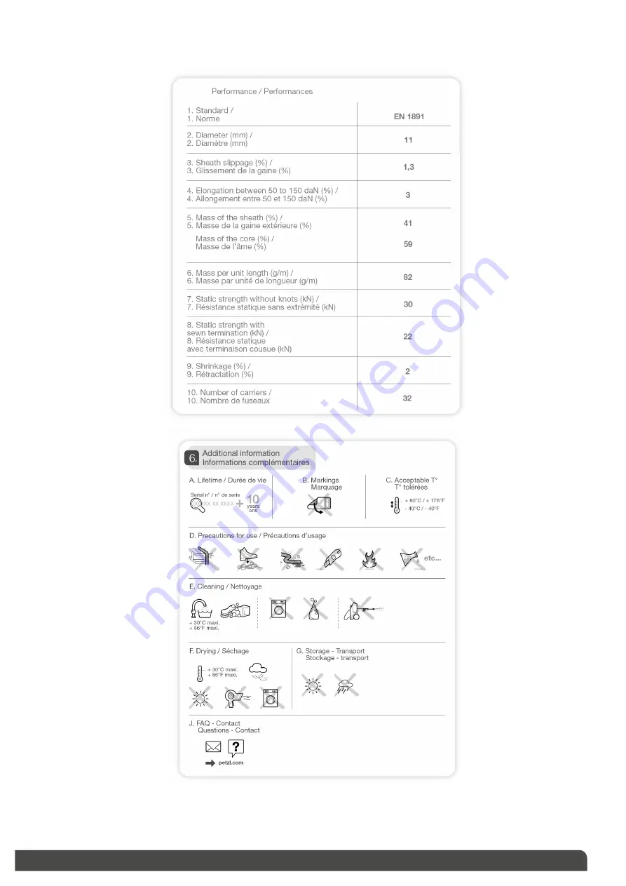 Petzl ASAP'AXIS Скачать руководство пользователя страница 3