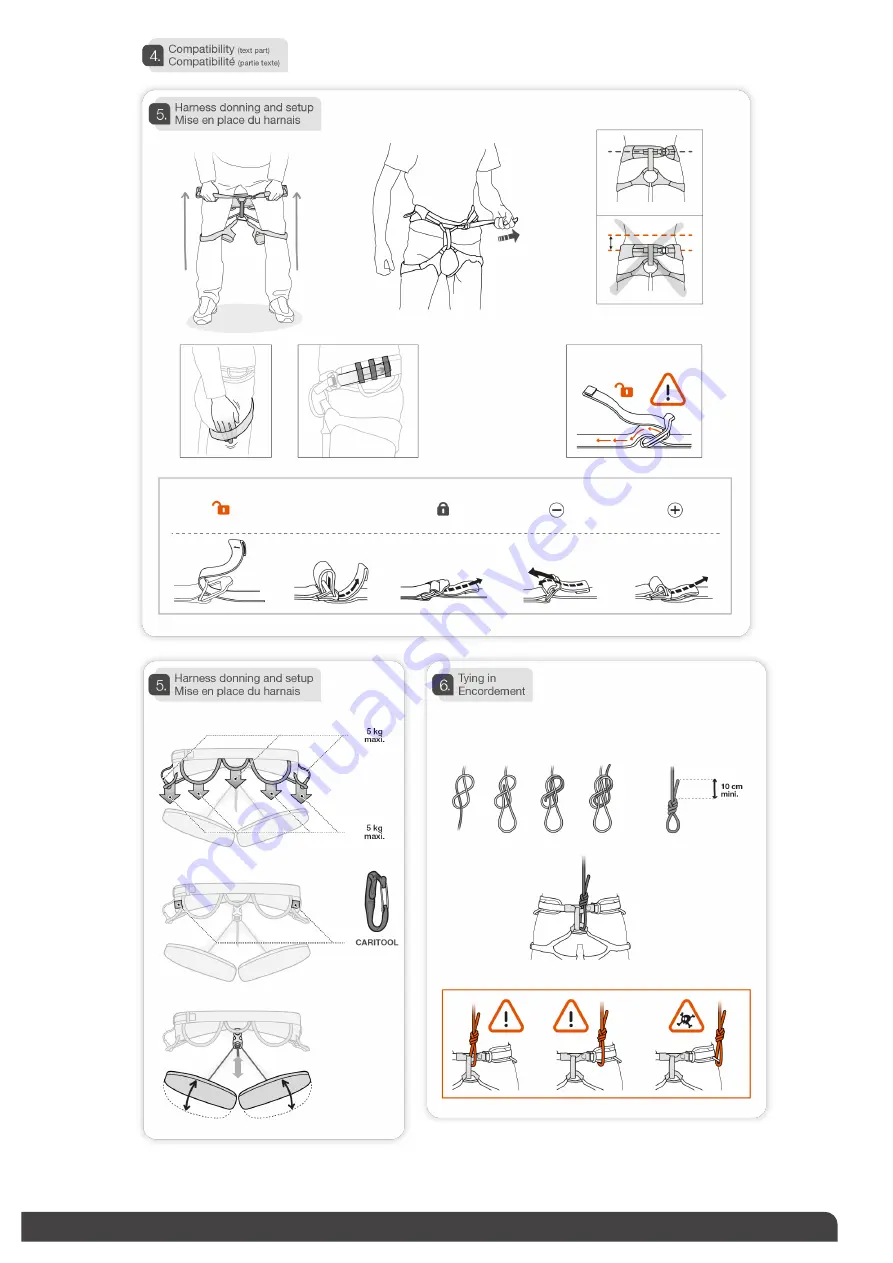 Petzl C10AO L Technical Notice Download Page 2