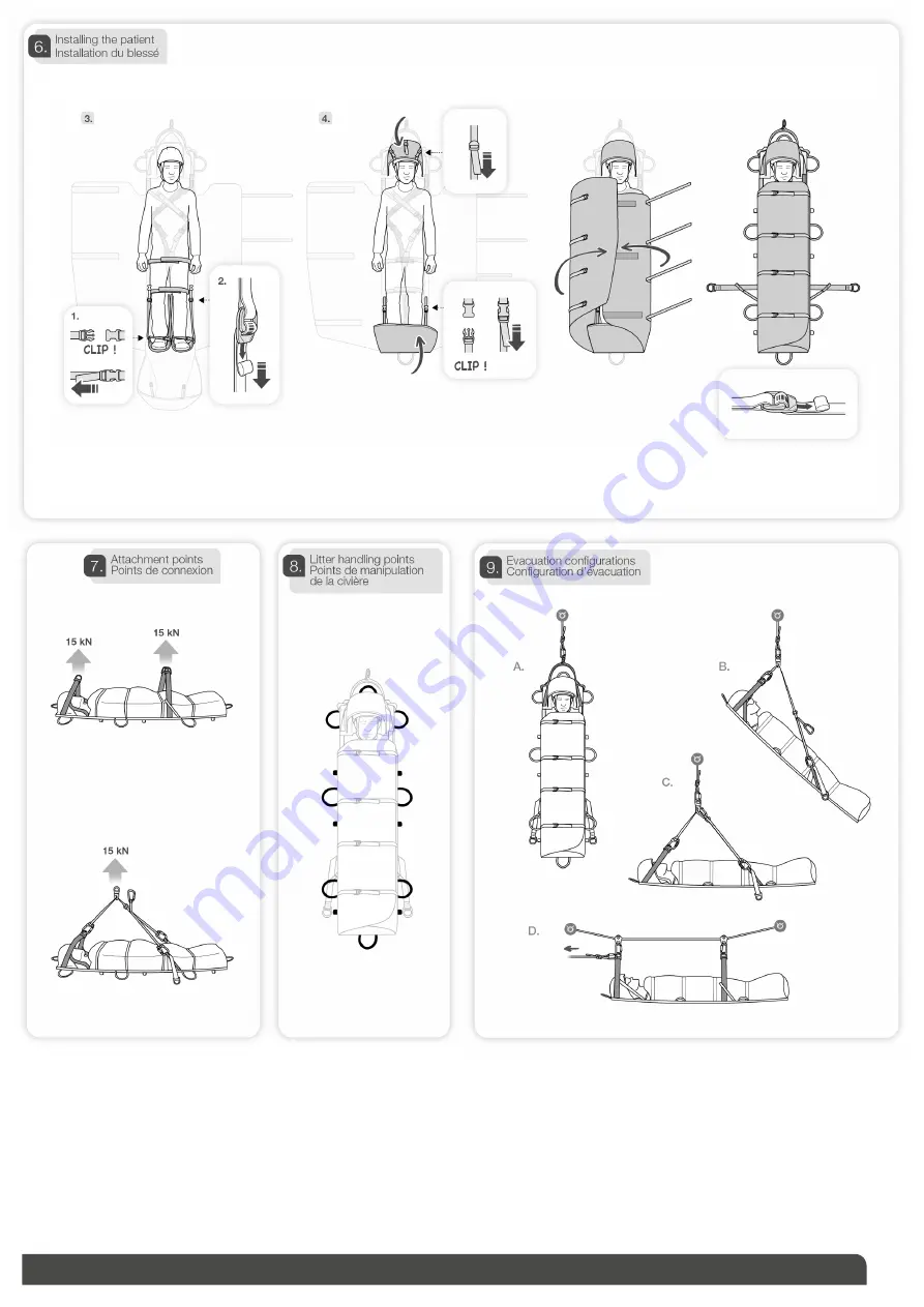 Petzl NEST S061AA00 Technical Notice Download Page 4