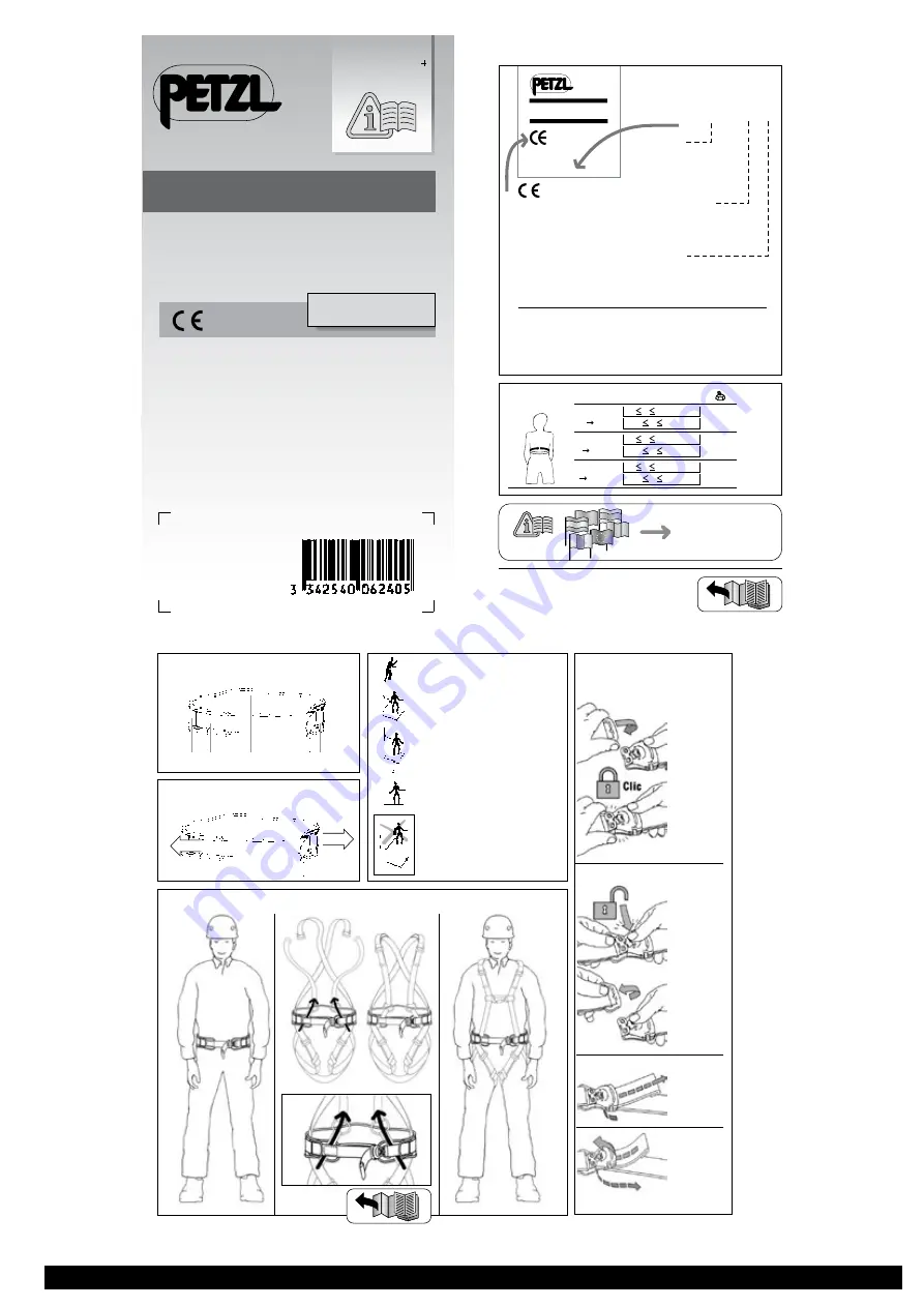 Petzl PAD FAST Manual Download Page 1