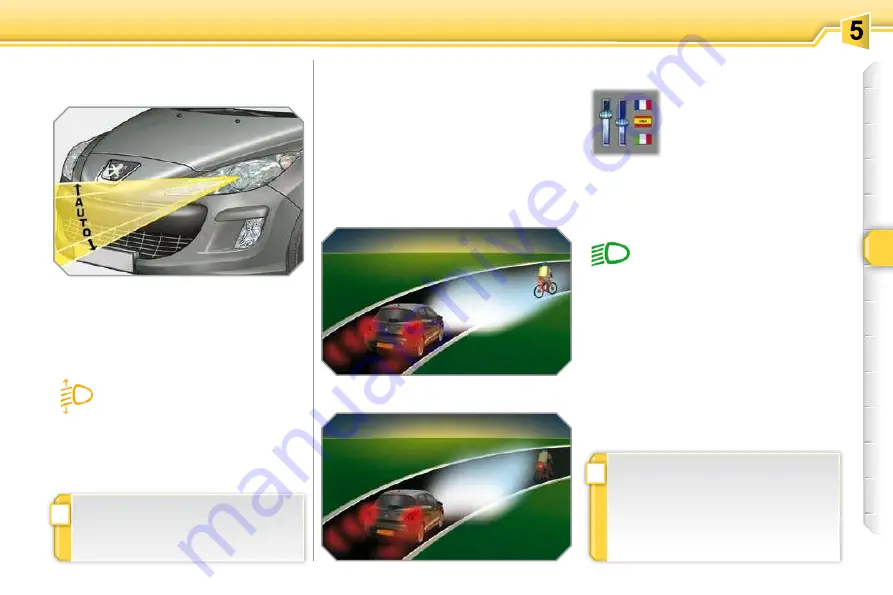 PEUGEOT 308 SW 2009 Manual Download Page 107