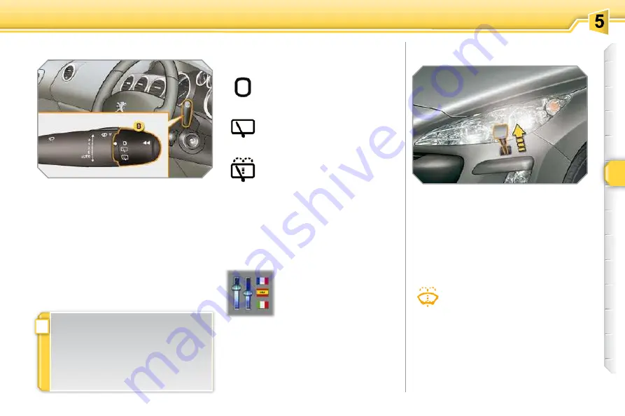 PEUGEOT 308 SW 2009 Manual Download Page 109