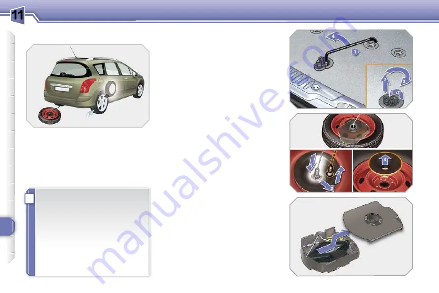 PEUGEOT 308 SW 2009 Manual Download Page 188