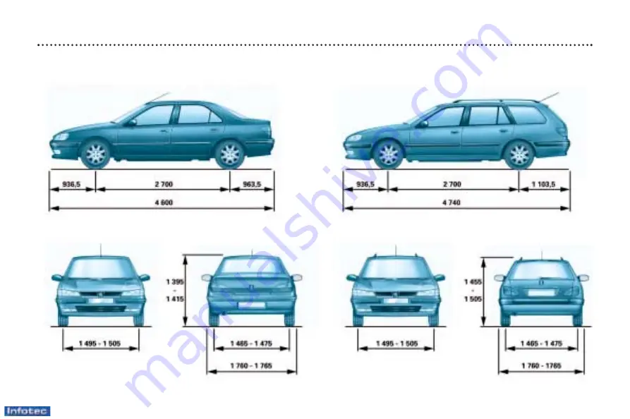 PEUGEOT 406 Coupe Manual Download Page 42