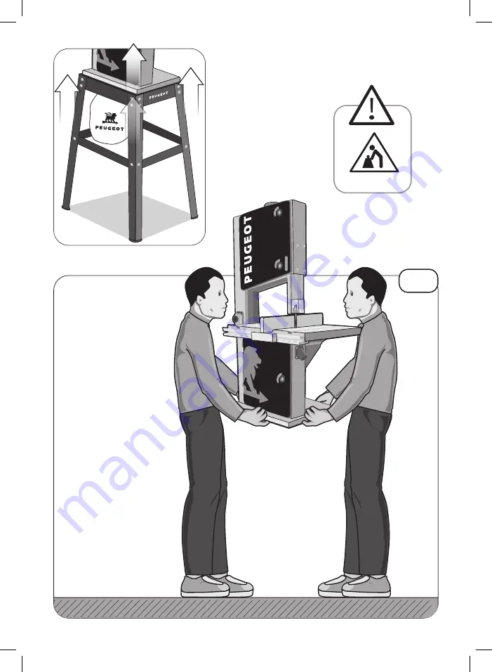 PEUGEOT EnergyBand-120LDB2 Manual Download Page 21