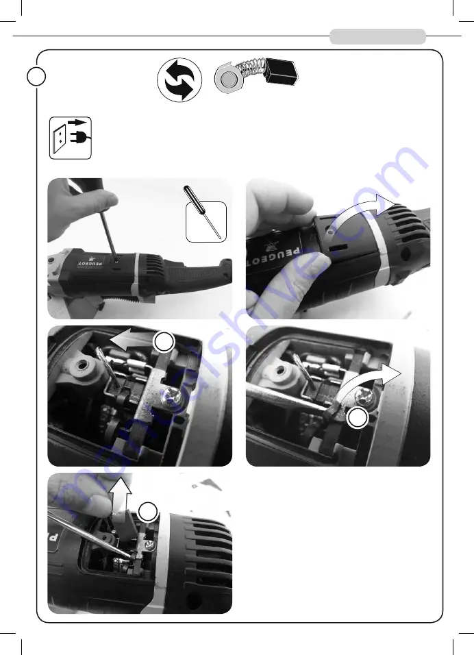 PEUGEOT EnergyBrush-1500 Using Manual Download Page 9