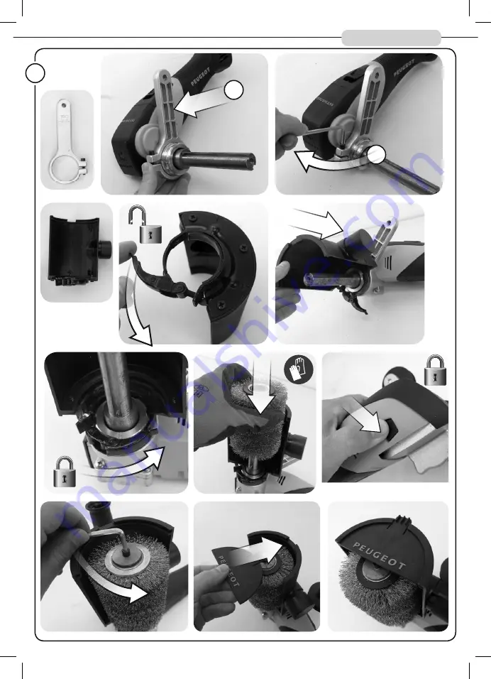 PEUGEOT EnergyBrush-18VBL Manual Download Page 5