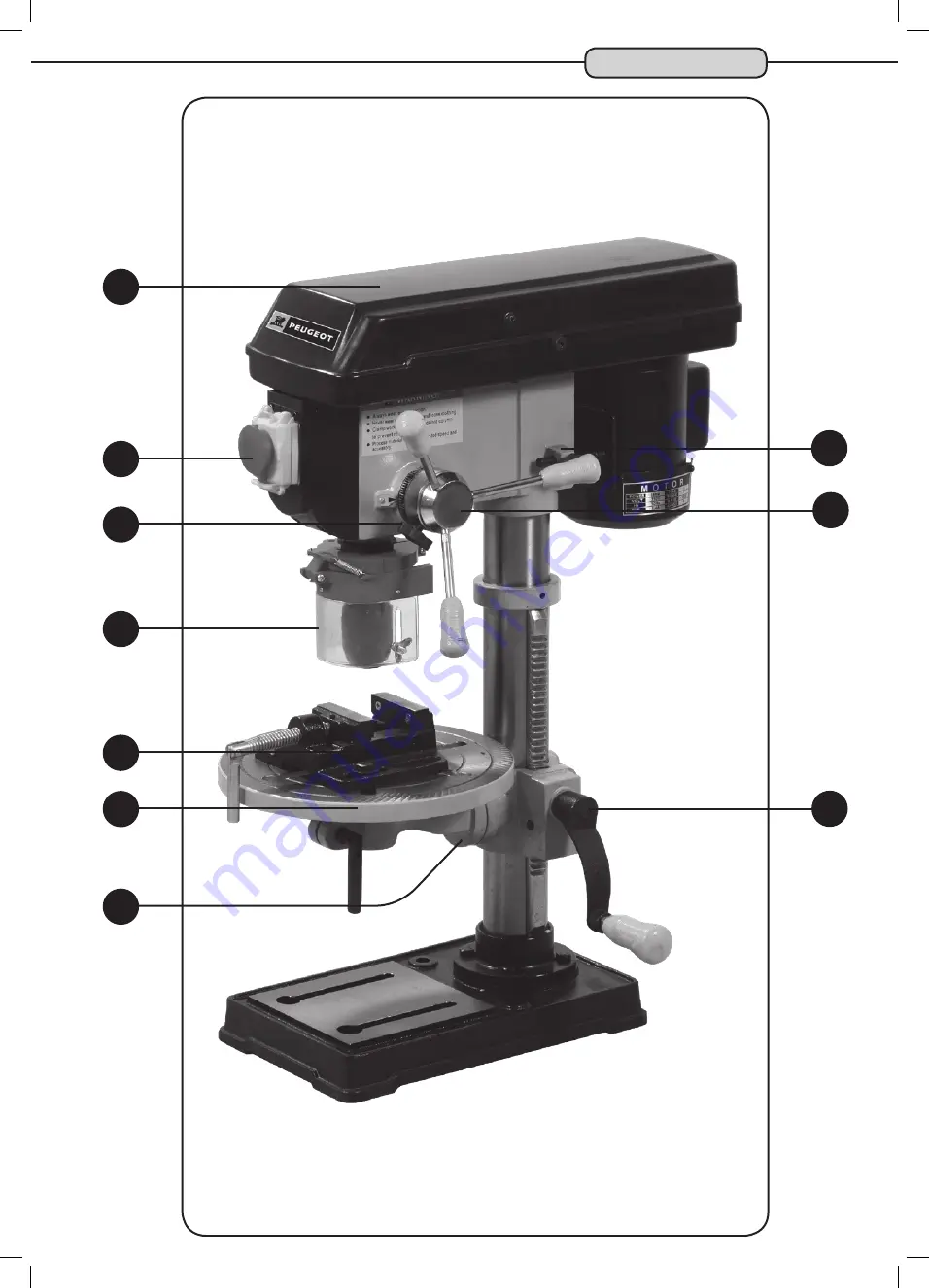 PEUGEOT ENERGYDrill-13B Using Manual Download Page 2