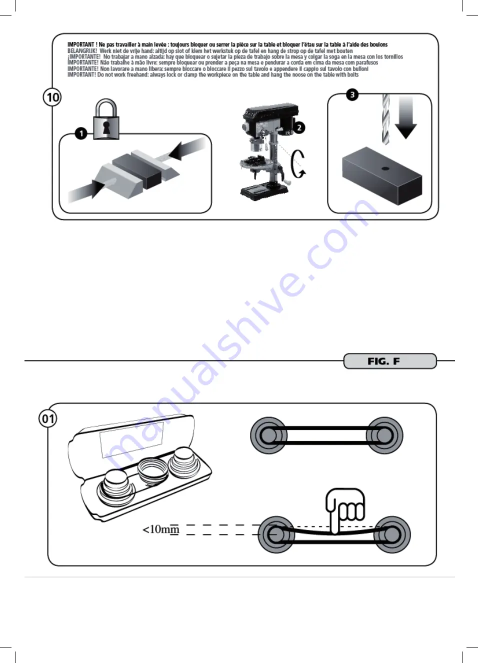 PEUGEOT ENERGYDrill-13B Using Manual Download Page 14