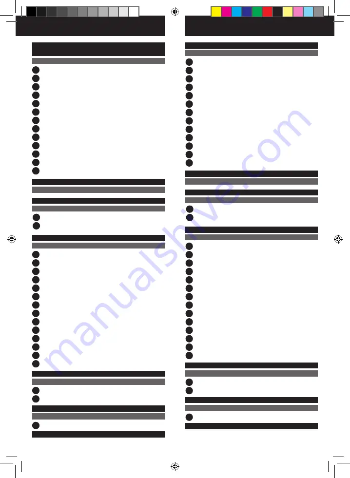 PEUGEOT EnergyDrill 18VP20 Manual Download Page 18