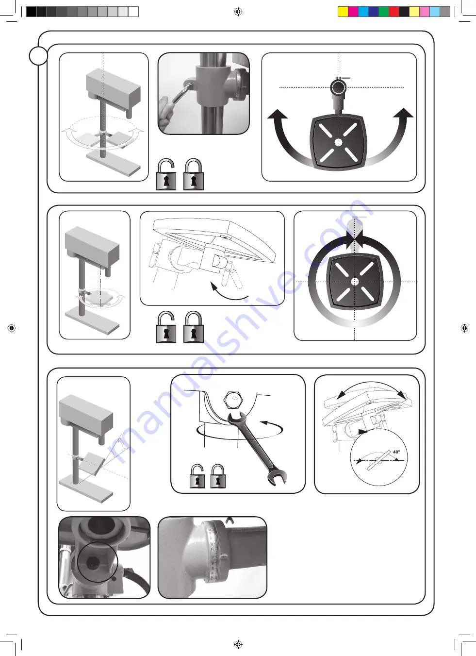 PEUGEOT EnergyDrill-20FLB Manual Download Page 10