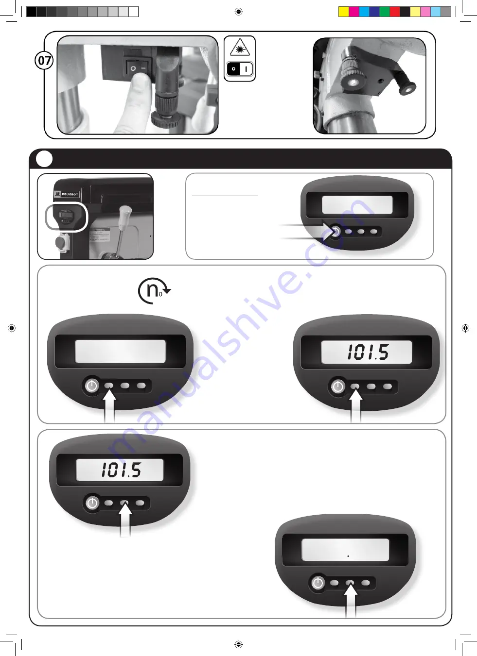 PEUGEOT EnergyDrill-20FLB Manual Download Page 14