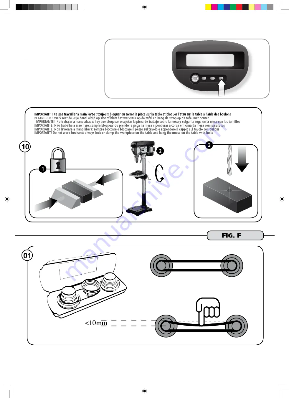 PEUGEOT EnergyDrill-20FLB Manual Download Page 15