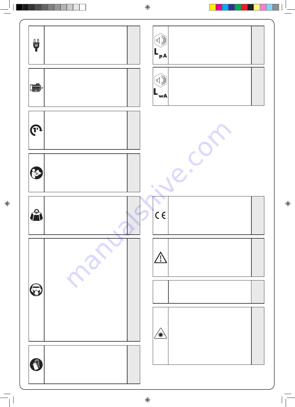 PEUGEOT EnergyDrill-20FLB Manual Download Page 23