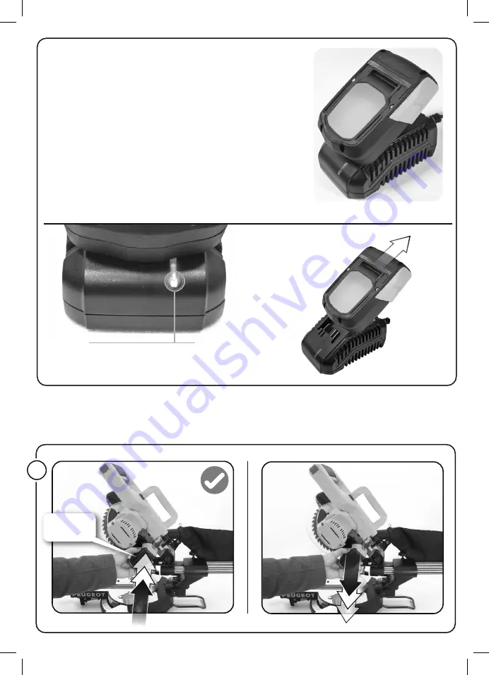 PEUGEOT EnergySaw-18VBL User Manual Download Page 6