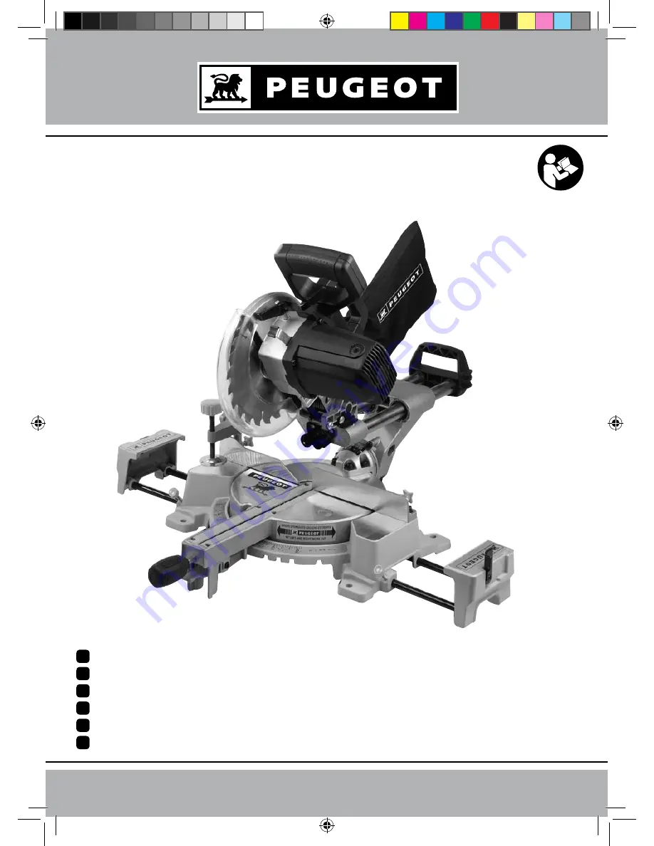 PEUGEOT ENERGYSaw-210SL Using Manual Download Page 1