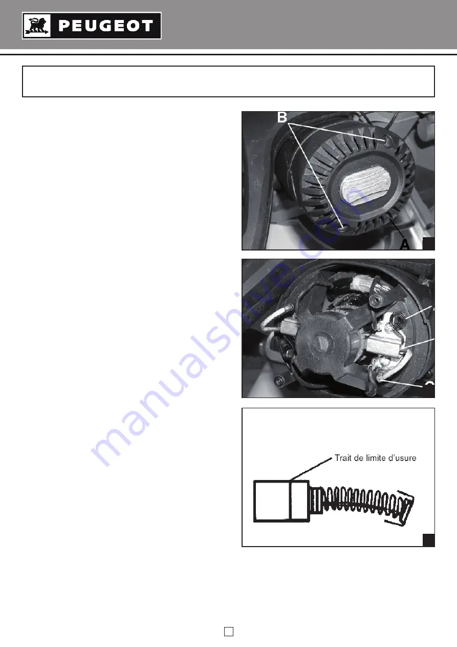 PEUGEOT EnergySaw 254DB Operating Instructions Manual Download Page 21